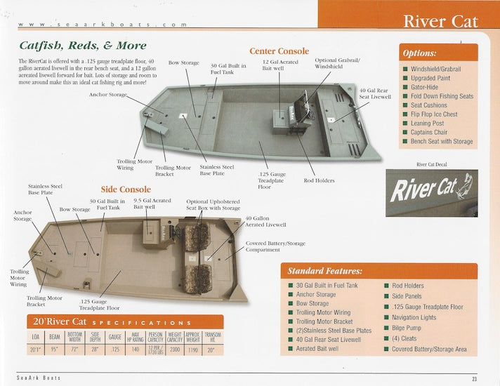SeaArk 2005 Brochure