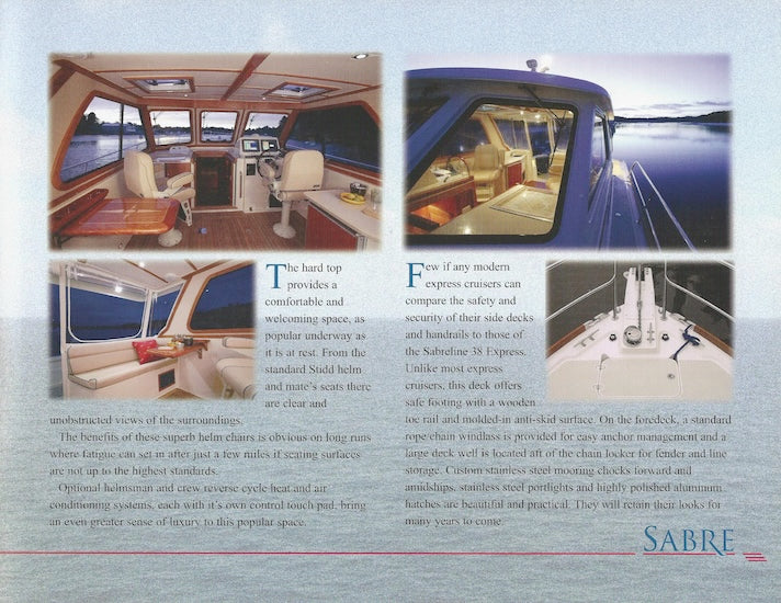 Sabreline 38 Express Hardtop Brochure