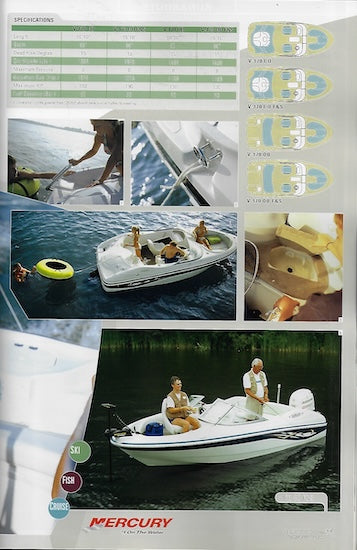 Smoker Craft 2005 Infinity Brochure
