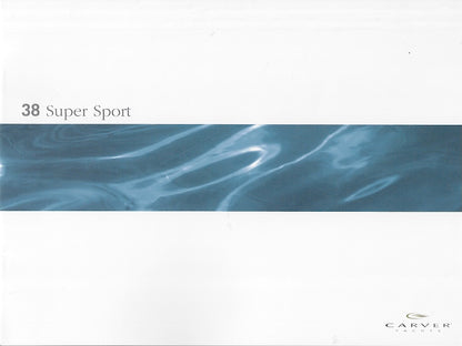 Carver 38 Super Sport Brochure