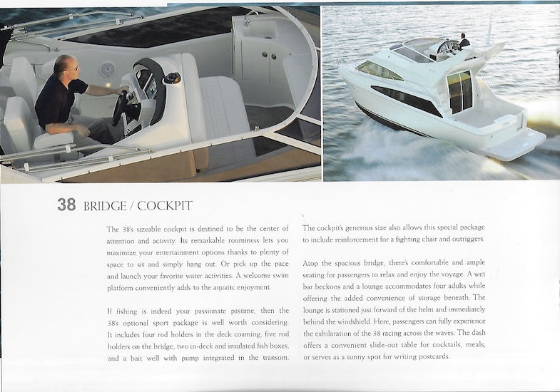 Carver 38 Super Sport Brochure