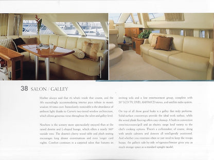 Carver 38 Super Sport Brochure