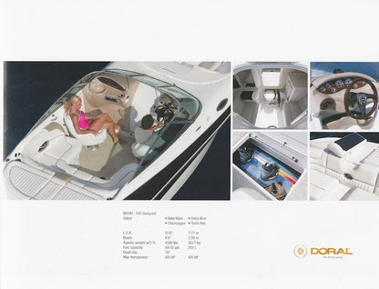 Doral 2005 Sport Boats Brochure