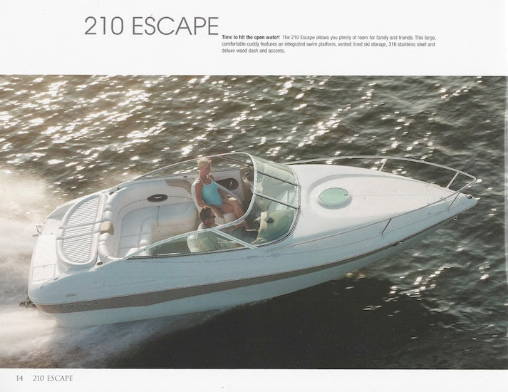 Doral 2005 Sport Boats Brochure