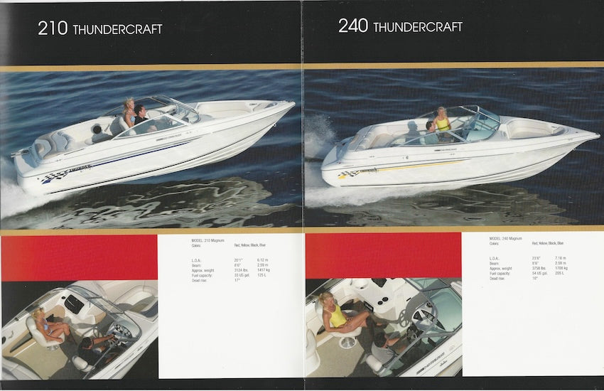 Doral 2005 Thundercraft Brochure