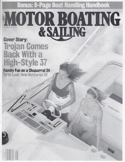 Trojan 370 Express Motorboating & Sailing Magazine Reprint Brochure