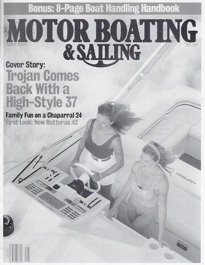 Trojan 370 Express Motorboating & Sailing Magazine Reprint Brochure