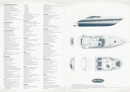 Pershing 52 USA Specification Brochure