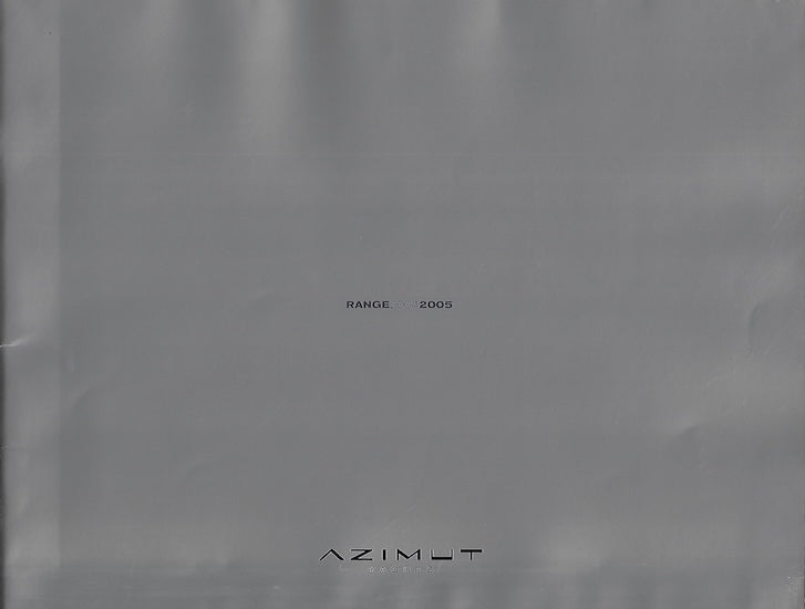 Azimut 2004 / 2005 Brochure
