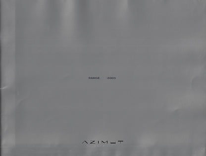 Azimut 2004 / 2005 Brochure
