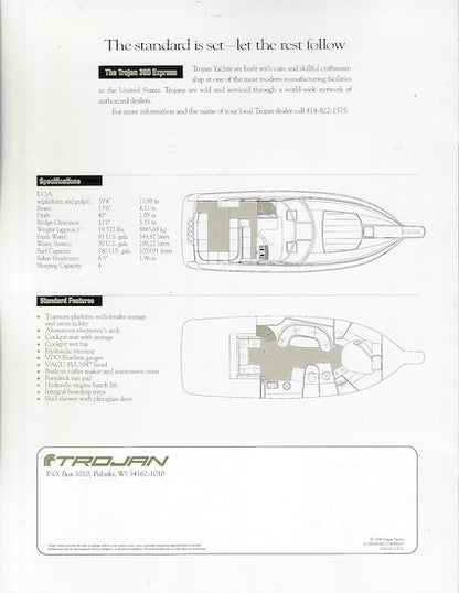 Trojan 390 Express Brochure