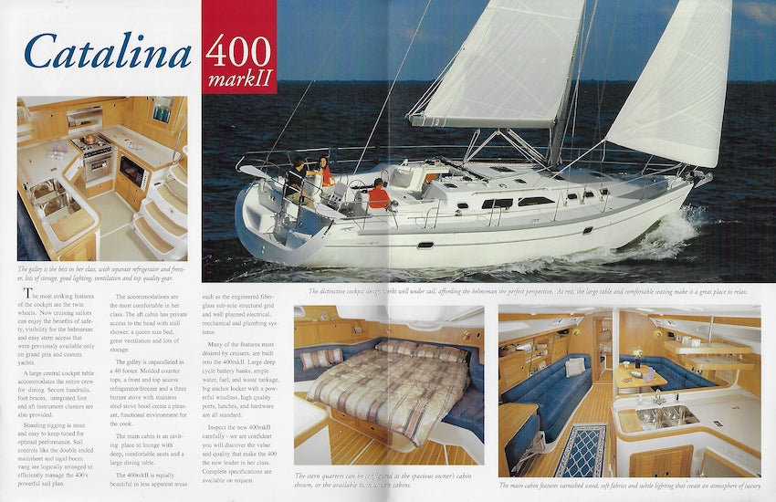 Catalina 400 Mark II Brochure