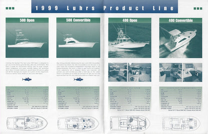 Luhrs 1999 Poster Brochure