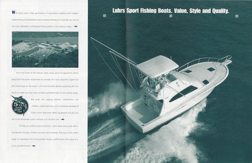 Luhrs 1999 Poster Brochure