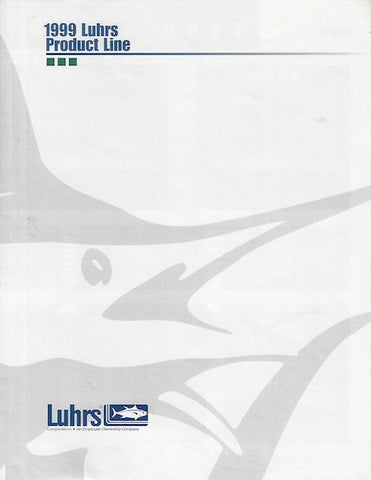 Luhrs 1999 Poster Brochure
