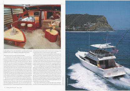 Mikelson 50 Sportfisher Power & Motoryacht Magazine Reprint Brochure