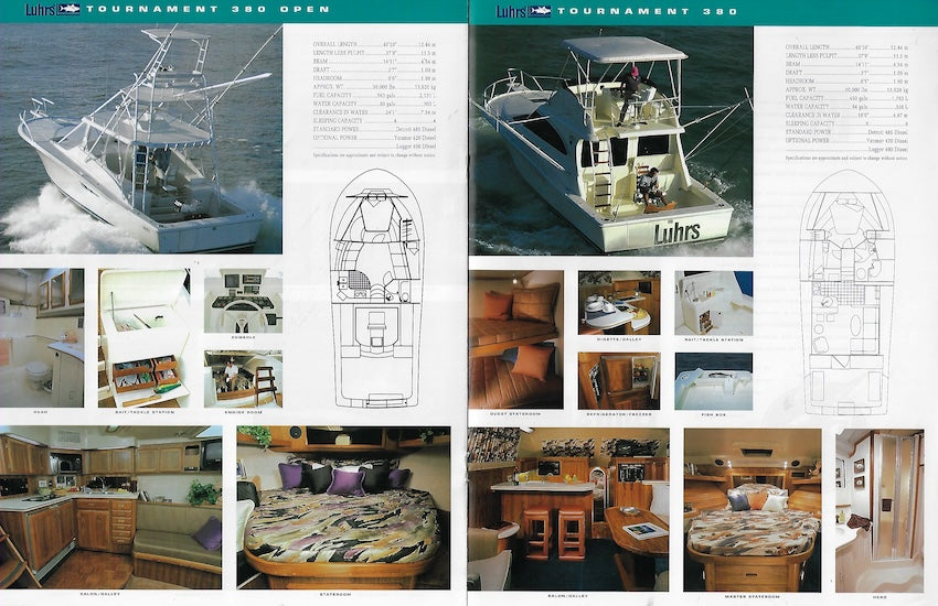 Luhrs 1997 Brochure SailInfo I