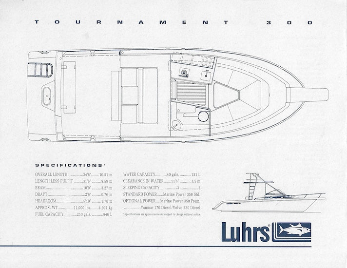 Luhrs 300 Tournament Brochure