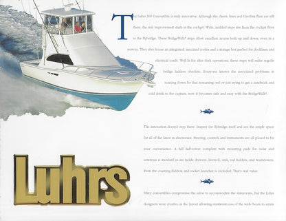 Luhrs 360 Convertible Brochure