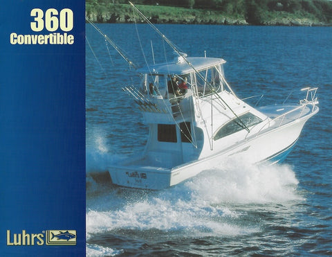 Luhrs 360 Convertible Brochure