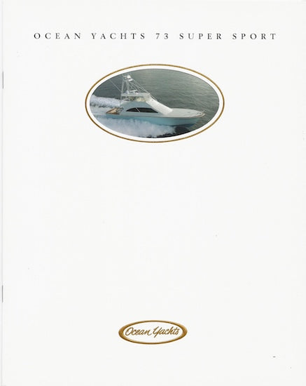 Ocean 73 Super Sport Brochure