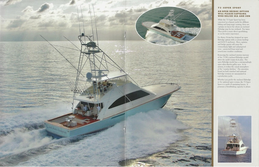 Ocean 73 Super Sport Brochure