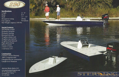 Sterling 220 Brochure
