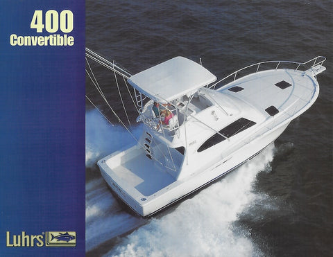 Luhrs 400 Convertible Brochure