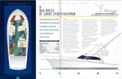 Luhrs 500 Convertible Launch Brochure
