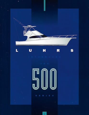 Luhrs 500 Convertible Launch Brochure