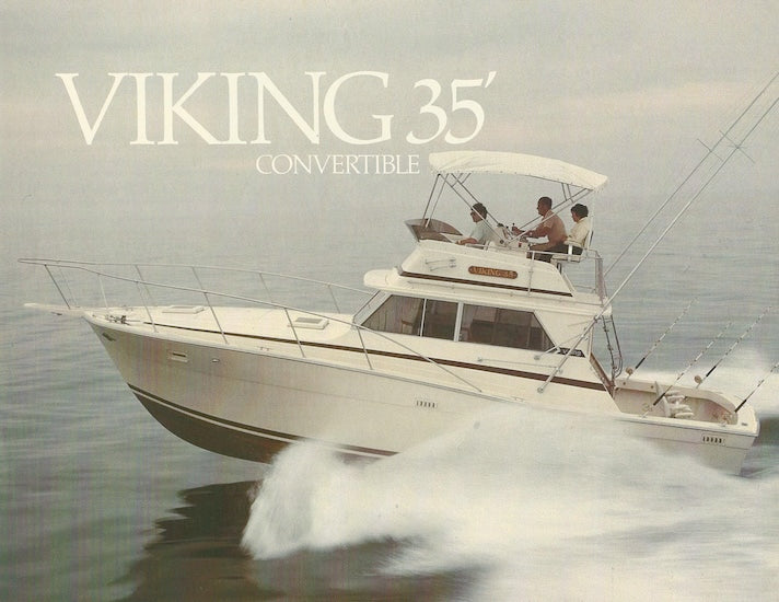 Viking 35 Convertible Brochure