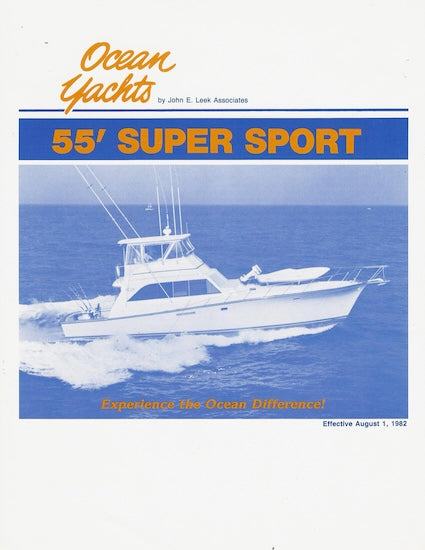 Ocean 55 Super Sport Brochure