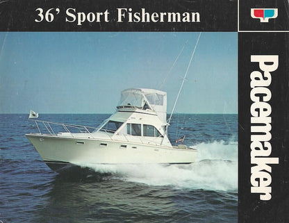 Pacemaker 36 Sport Fisherman Brochure