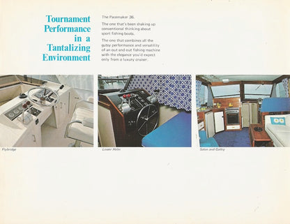 Pacemaker 36 Sport Fisherman Brochure