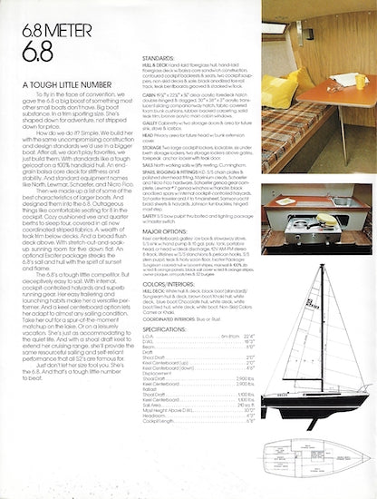 S2 6.8 Meter Brochure