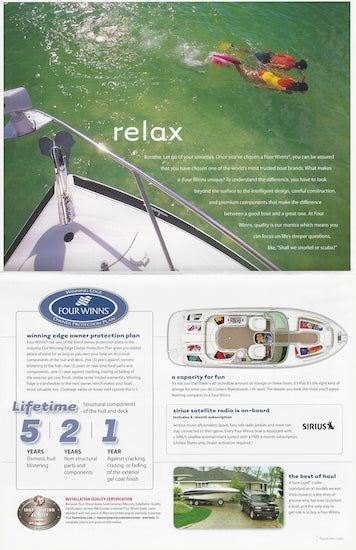 Four Winns 2006 Poster Brochure