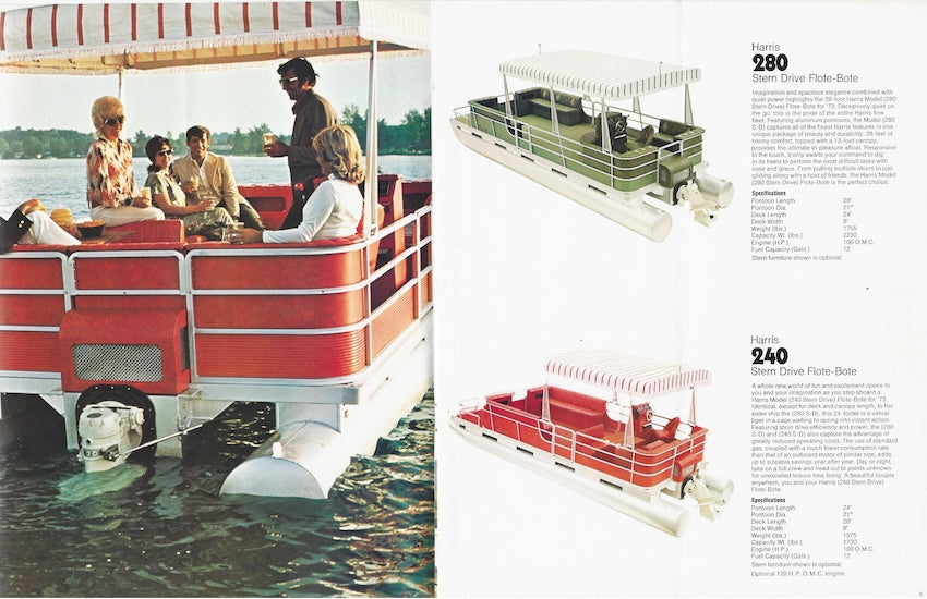 Harris 1973 FloteBote Brochure