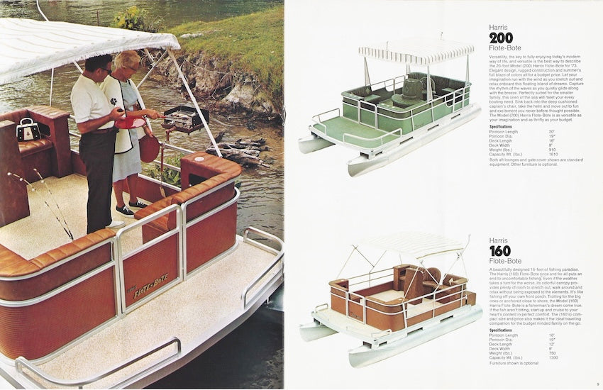 Harris 1973 FloteBote Brochure