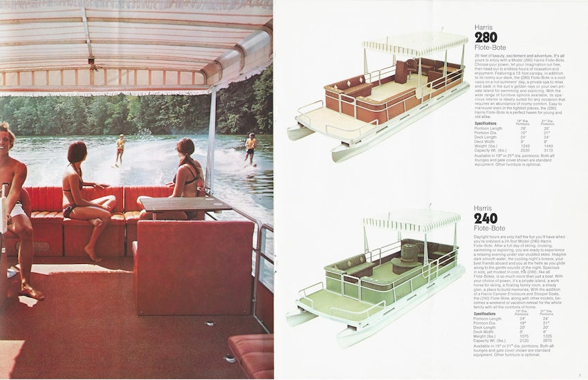Harris 1973 FloteBote Brochure