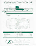 Endeavour TrawlerCat 36 Specification Brochure