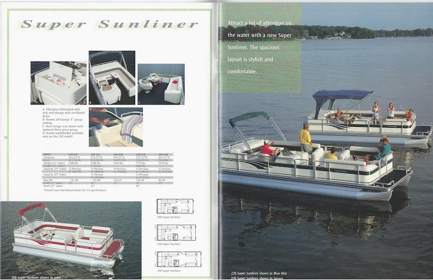Harris 1999 FloteBote & FloteDek Brochure