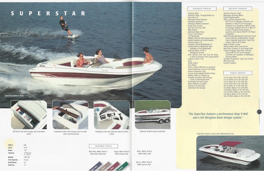 Harris 1998 FloteBote & FloteDek Brochure