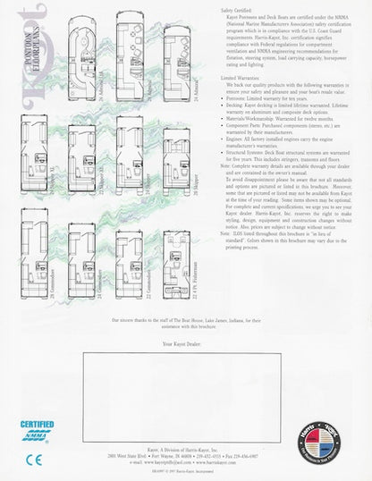 Kayot 1998 Brochure