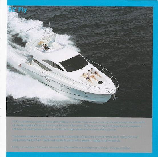 Numarine 52 Flybridge Brochure