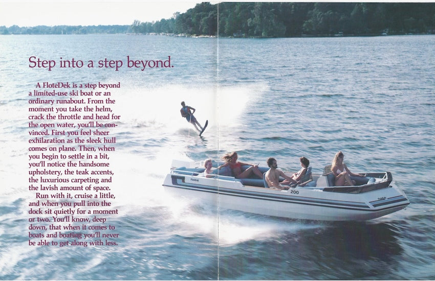 Harris 1985 FloteDek Brochure