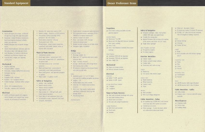 Trojan 400 Specification Brochure