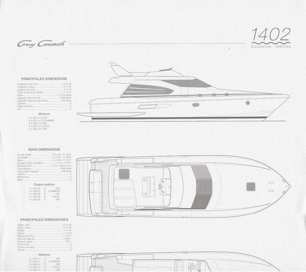 Guy Couach 1402 Poster Brochure