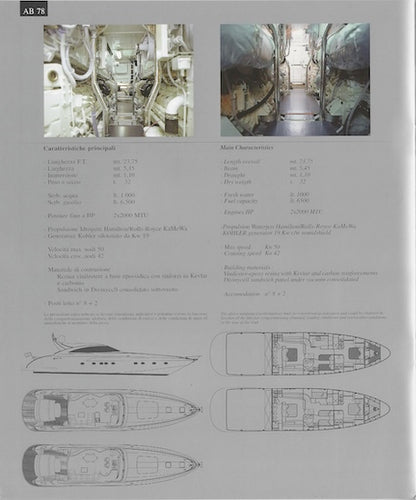 AB Yachts 78 Brochure