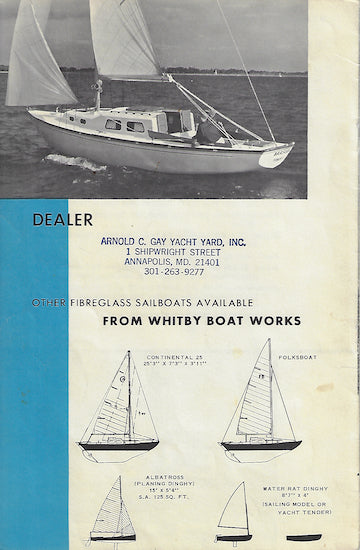 Whitby Alberg 30 Brochure