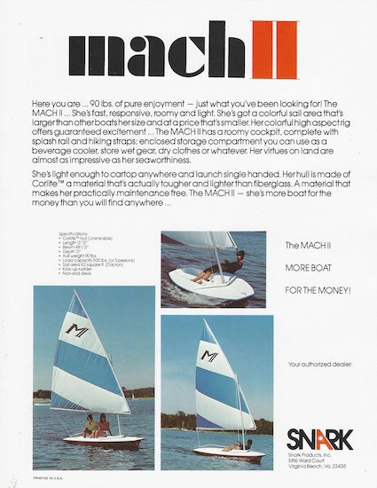 Snark Mach II Brochure